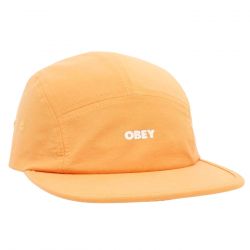 Obey-Obey Bold Tech Camp Cap Papaya Smoothie - Cappellino con Visiera Arancione