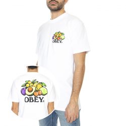 Obey-M' Obey Bowl Of Fruit Classic Tee White