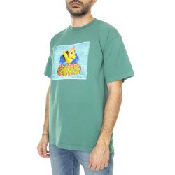 Obey-M' Obey Clay Duck Heavy Wheight Tee Palm Leaf 