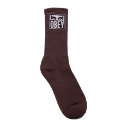 Obey-Obey Eyes Icon Socks - Calzini Marroni