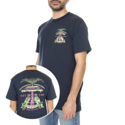 Obey-M' Obey Fair Weather Friends Classic Tee Navy