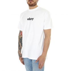 Obey-Obey Lower Case 2 Classic Tee White