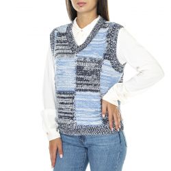 Obey-Obey Mira Sweater Vest Aacademy Navy Multi