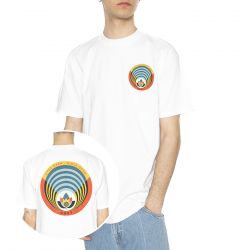 Obey-Obey Open Eyes Opens Minds Open Lotus Classic Tee White - Maglietta Girocollo Uomo Bianca