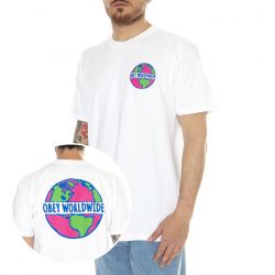 Obey-Obey Planet Classic Tee White