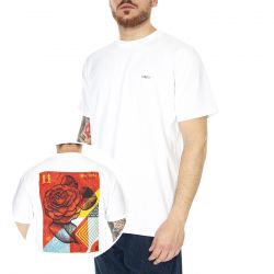 Obey-M' Obey Rise Above Rose Tee White
