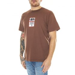 Obey-Obey Surveillance Organic Tee Sepia