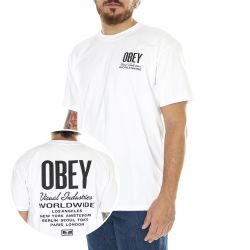 Obey-Obey Visual Ind. Worldwide Classic Tee White