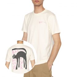 OLOW-Bed Luck Ivory Tee - Maglietta Girocollo Uomo Beige