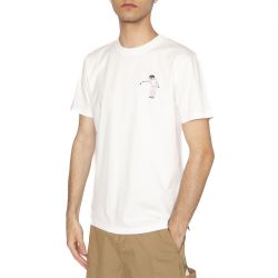 OLOW-Bouliste Off White Tee - Maglietta Girocollo Uomo Bianca