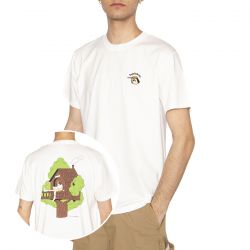 OLOW-Freelancer Off White Tee - Maglietta Girocollo Uomo Bianca