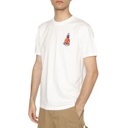 OLOW-Yogi Off White Tee - Maglietta Girocollo Uomo Bianca