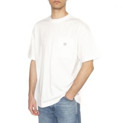 Only & Sons-King Life Loose Tee Cloud Dancer - Maglietta Girocollo Uomo Bianca
