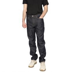 Only & Sons-Onsedge Straight Rinse 1392 Dark Blue - Pantaloni Denim Jeans Uomo Blu-22031392