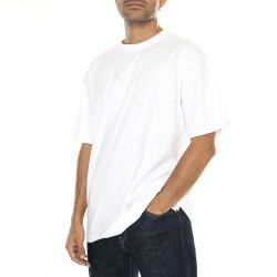 Only & Sons-Onsfred Life Rlx Tee Noos Bright White - Maglietta Girocollo Uomo Bianca