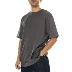 Only & Sons-Onsfred Life Rlx Tee Noos Grey Pinstripe - Maglietta Girocollo Uomo Grigia