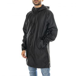Only & Sons-Onsluca Rain Wrought Black - Giacca con Cappuccio Uomo Nera-22029146-BLK