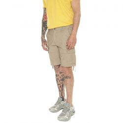 Only & Sons-Onsray Life 0020 Ribstop Cargo Shorts CS Chinchilla - Bermuda Uomo Beige