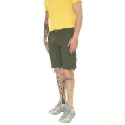Only & Sons-Onsray Life 0020 Ribstop Cargo Shorts CS Olive Night - Bermuda Uomo Verdi