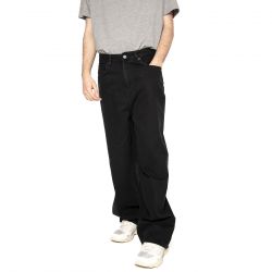 Only & Sons-Onsye Vita Alta Loose-fit Jeans - Pantaloni Denim Jeans Uomo Neri