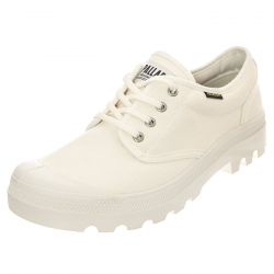 PALLADIUM-M' Pallabrousse White Shoes - Scarpe Stringate Profilo Basso Uomo Bianche-00068-116-M