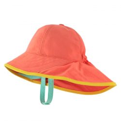Patagonia-Baby Block-the-Sun Hat Coho Coral