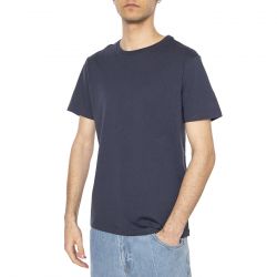 Patagonia-Daily Tee New Navy - Maglietta Girocollo Uomo Blu