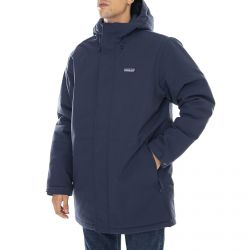 Patagonia-Mens Lone Mountain New Navy Hooded Winter Jacket-27865-NENA