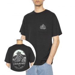 Patagonia-M's Chouinard Crest Pocket Responsibili-Tee INBK - Maglietta Girocollo Uomo Nera