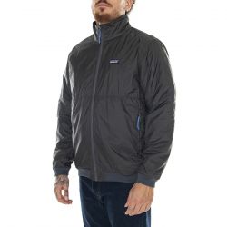 Patagonia-M's Reversible Shelled Microdini Jkt Belay Blue - Giacca Invernale Uomo Grigia