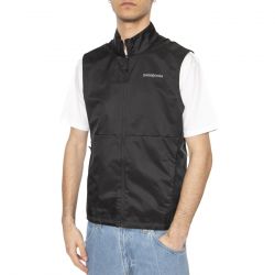 Patagonia-M's Trail Craft Vest Black - Giacca Smanicata Uomo Nera