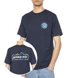 Patagonia-M's Unity Fitz Responsibili-Tee NENA - Maglietta Girocollo Uomo Blu
