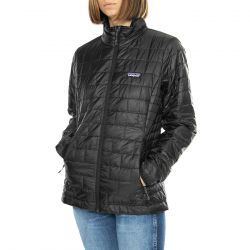 Patagonia-W's Nano Puff Jkt-BLK - Giacca Donna Nera