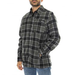 PENFIELD-Checked Polar Fleece Jacket Forest Night - Giacca Uomo Multicolore