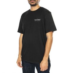 PENFIELD-Hudson Script T-Shirt Black - Maglietta Girocollo Uomo Nera