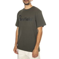 PENFIELD-Penfield Bear Chest Print T-Shirt Forest Night - Maglietta Girocollo Uomo Verde