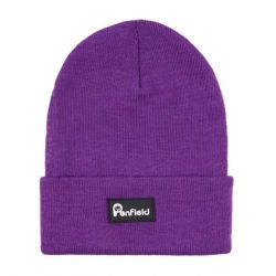 PENFIELD-Penfield Bear Reverse Badge Be Pansy - Cappello a Cuffia Viola