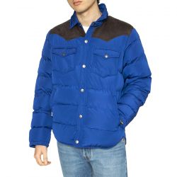 PENFIELD-Primaloft Cord Yoke Jacket Sodalite Blue - Giacca Uomo Blu