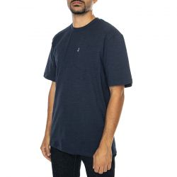 PENFIELD-Slub Pocket T-Shirt Navy Blazer - Maglietta Girocollo Uomo Blu