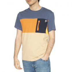 PENFIELD-The Penfiled Mattawa T-Shirt Cuban Sand - Maglietta Girocollo Uomo Multicolore