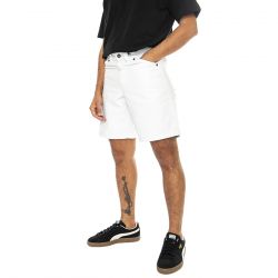 PENFIELD-Workwear Carpenter Shorts Nimbus Cloud - Bermuda Uomo Grigi