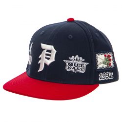Primitive-Primitive Jackson Snapback Blue - Cappellino con Visiera Blu-PA424H09-BLU