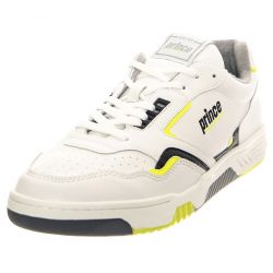 PRINCE-FST838 White / Neon Lime - Scarpe Profilo Basso Uomo Bianche