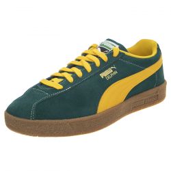 Puma-M' Delphin Malachite - Yellow Sizzle Shoes - Scarpe Stringate Profilo Basso Uomo Verdi-390685-10