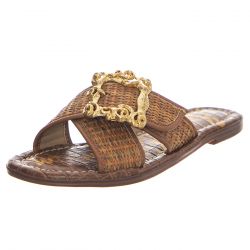 SAM EDELMAN-Gracyn Cuoio - Sandali Donna Marroni