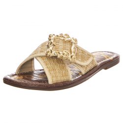 SAM EDELMAN-Gracyn Dark Natural - Sandali Donna Beige