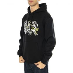 Santa Cruz-Evolved Hand Front Black - Felpa Uomo Nera
