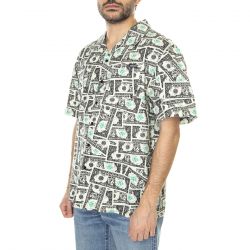 Santa Cruz-M' Mako Dollar  S/S Shirt - Camicia Maniche Corte Uomo Multicolore-SCA-SHT-0600
