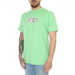 Santa Cruz-Mako Dollar T-Shirt Apple Mint - Maglietta Girocollo Uomo Verde-SCA-TEE-8803