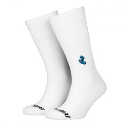 Santa Cruz-Screamig 50 White Socks - Calzini Bianchi-SCA-SCK-0456